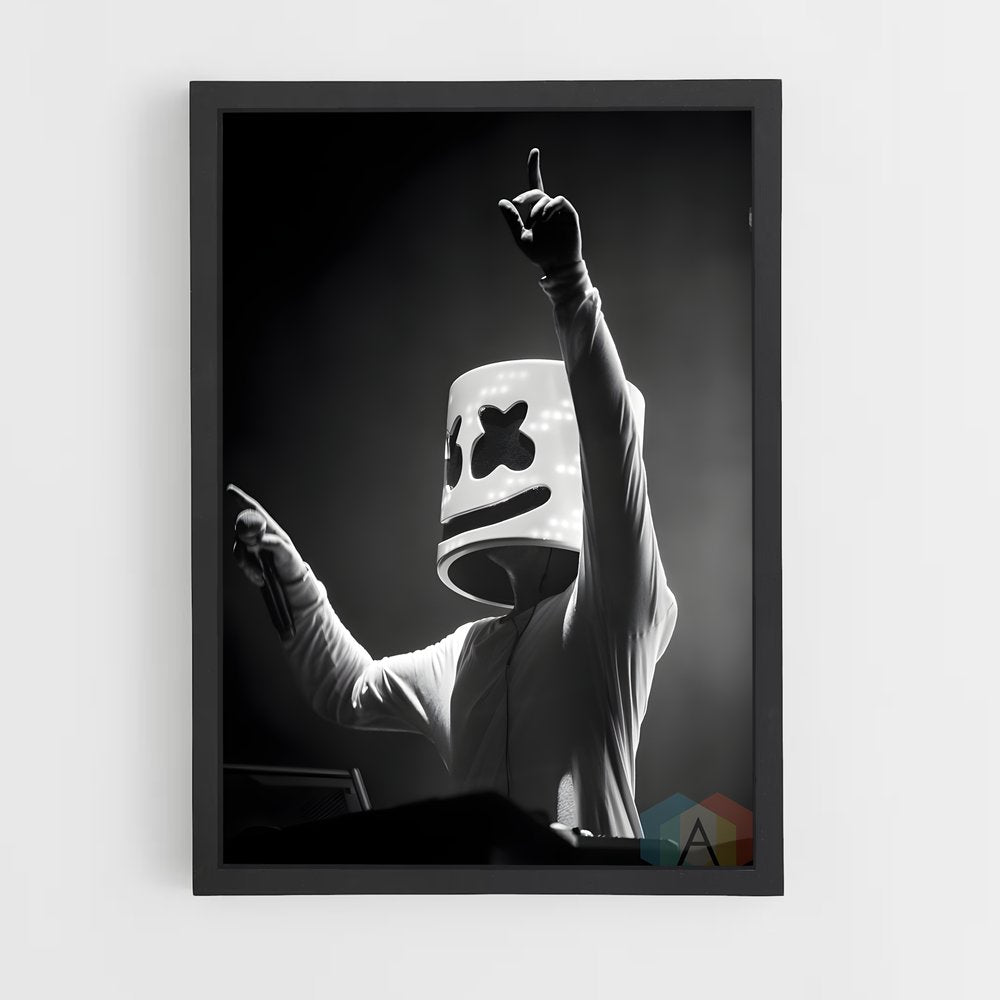 ap-marshmello-9 cadre Noir