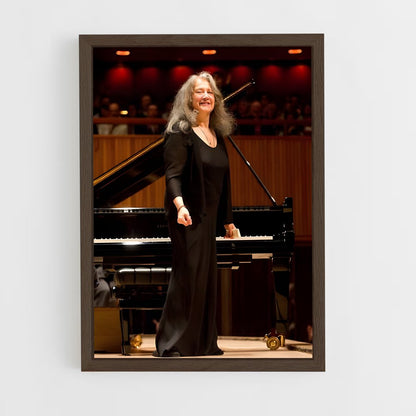 ap-martha argerich-5 cadre Bois foncé