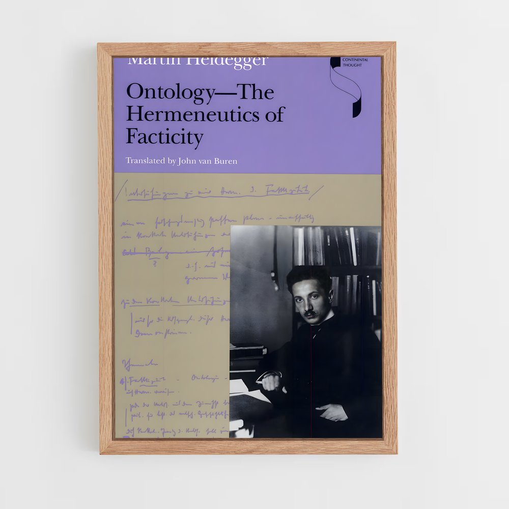 ap-martin heidegger-2 cadre Bois clair