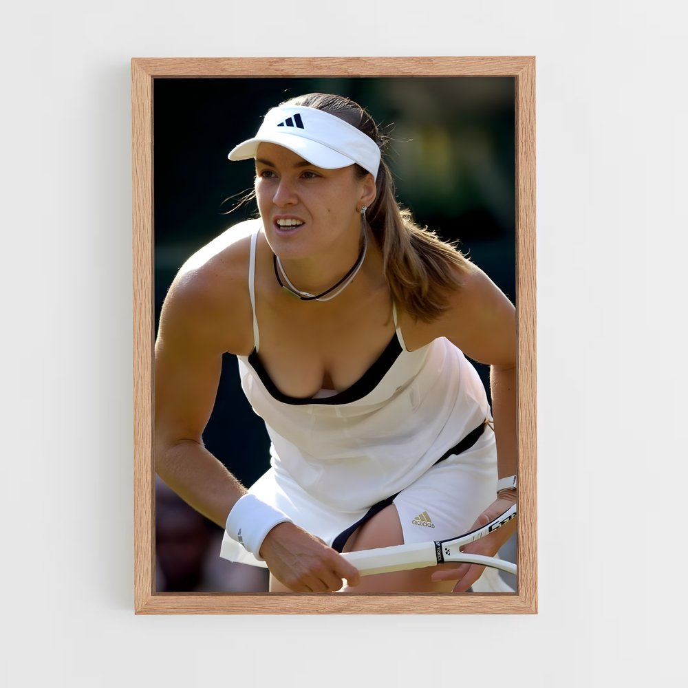 ap-martina hingis-4 cadre Bois clair