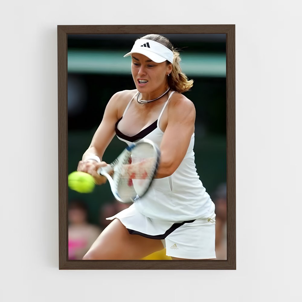 ap-martina hingis-7 cadre Bois foncé