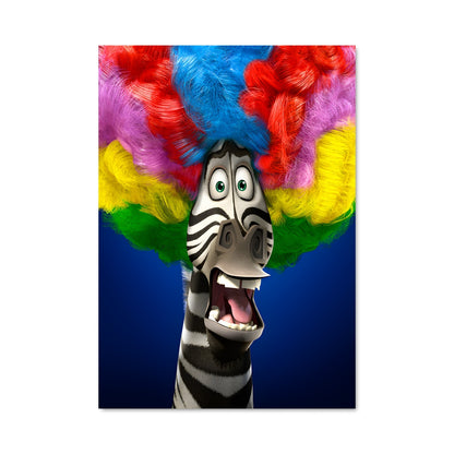 Poster Zebra Wiggle
