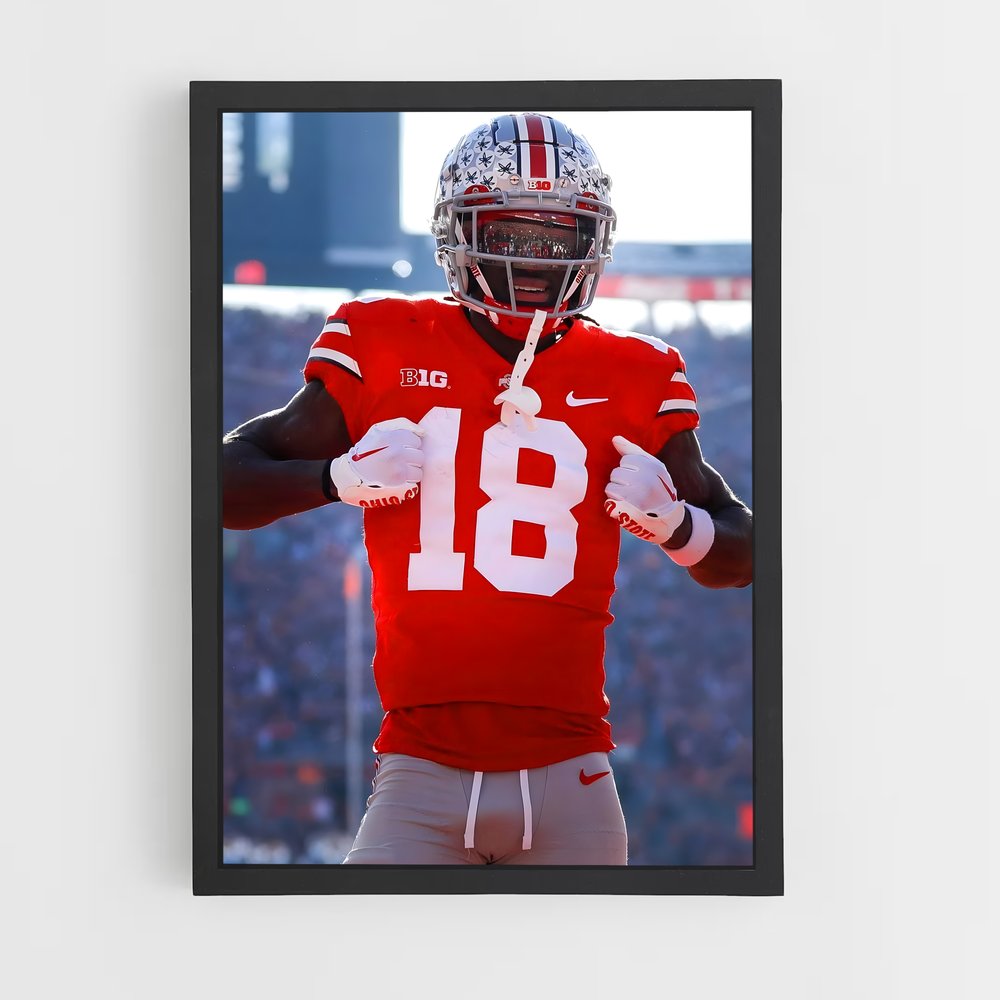 ap-marvin harrison jr-4 cadre Noir
