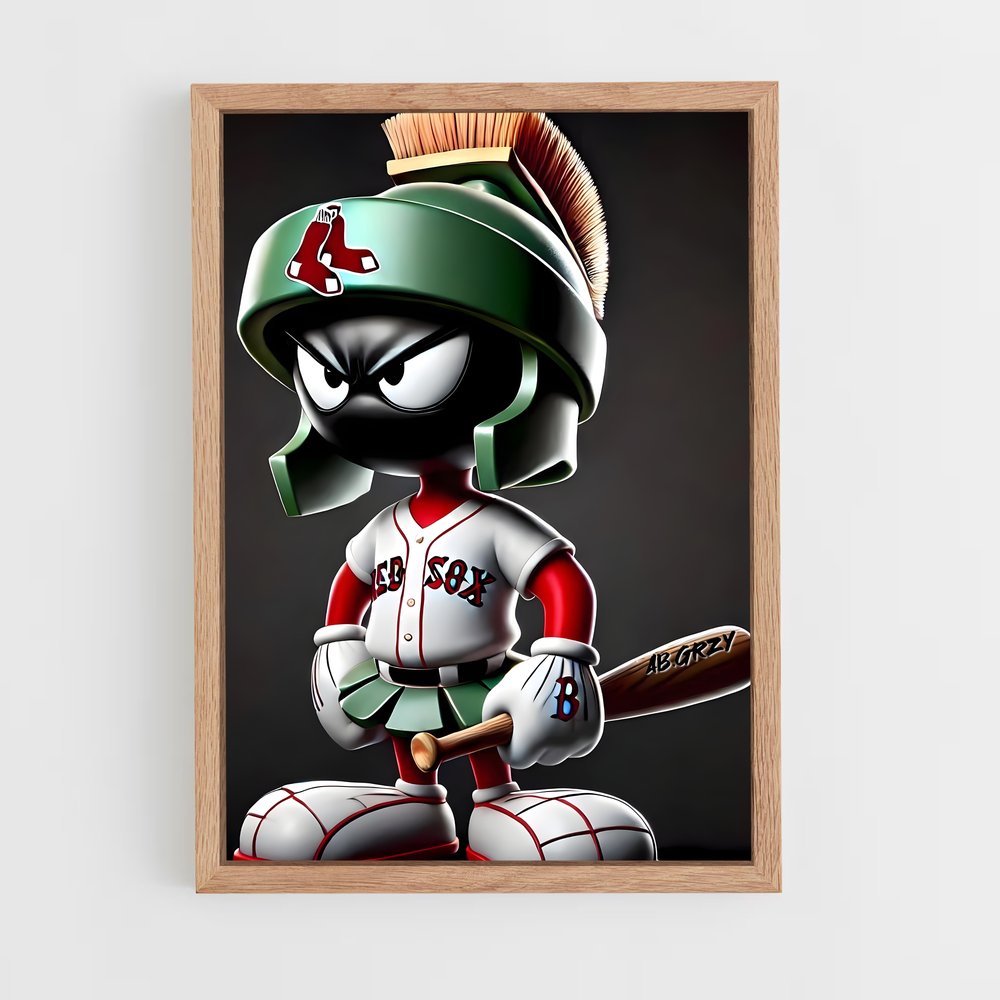 ap-marvin the martian-2 cadre Bois clair