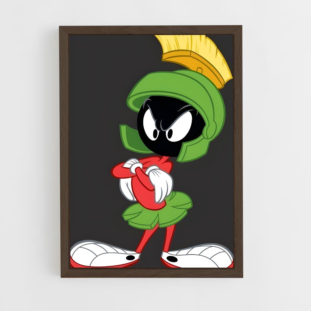 ap-marvin the martian-4 cadre Bois foncé