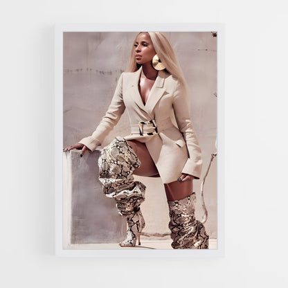 ap-mary j. blige-1 cadre Blanc