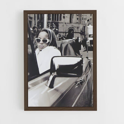 ap-mary j. blige-4 cadre Bois foncé