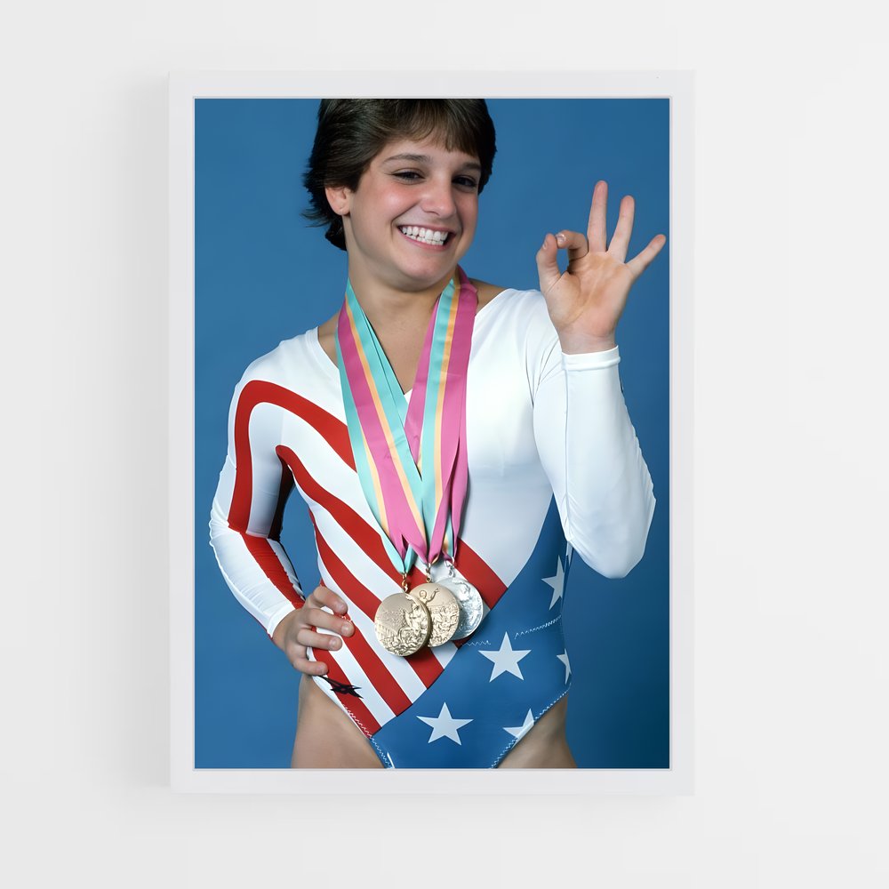 ap-mary lou retton-1 cadre Blanc