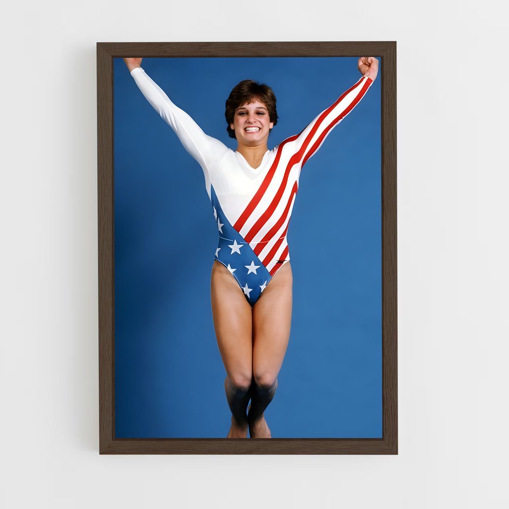 ap-mary lou retton-7 cadre Bois foncé