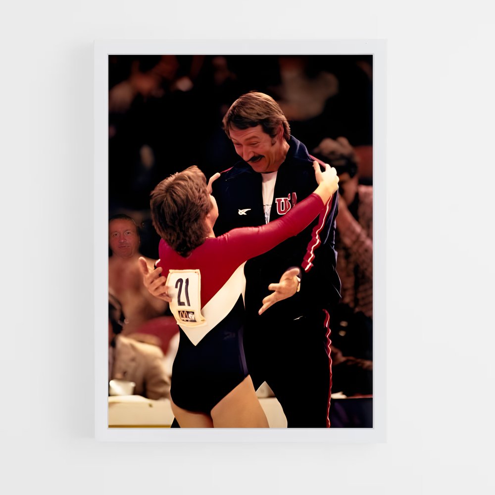 ap-mary lou retton-8 cadre Blanc