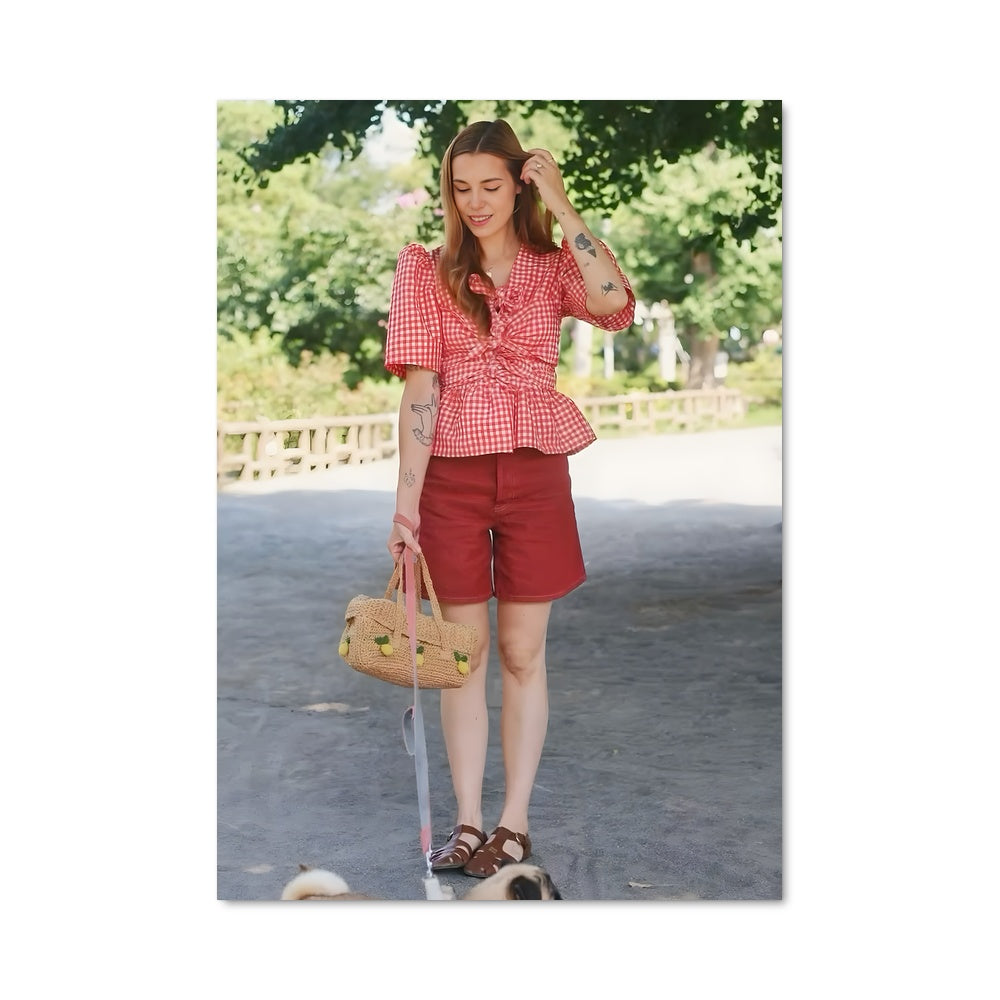 Poster Dog Walker Chic