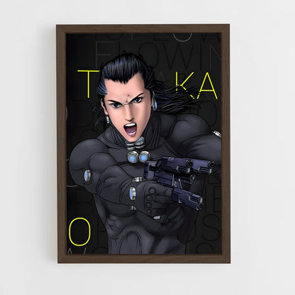 ap-masaru kato-2 cadre Bois foncé