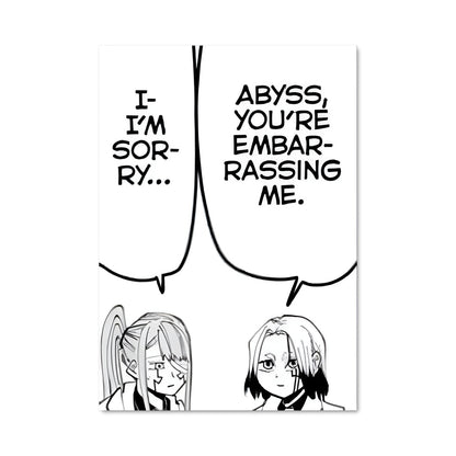 Poster Dialogue Cartoon