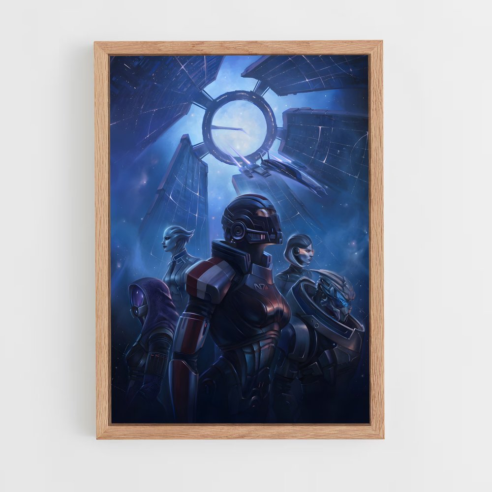 ap-mass effect-5 cadre Bois clair