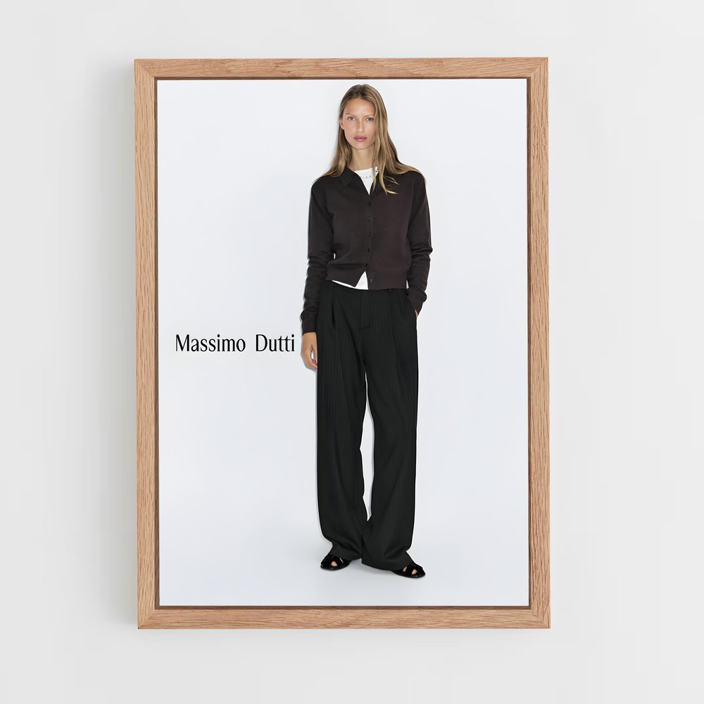 ap-massimo dutti-1 cadre Bois clair
