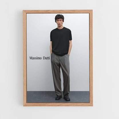 ap-massimo dutti-2 cadre Bois clair