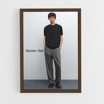ap-massimo dutti-2 cadre Bois foncé