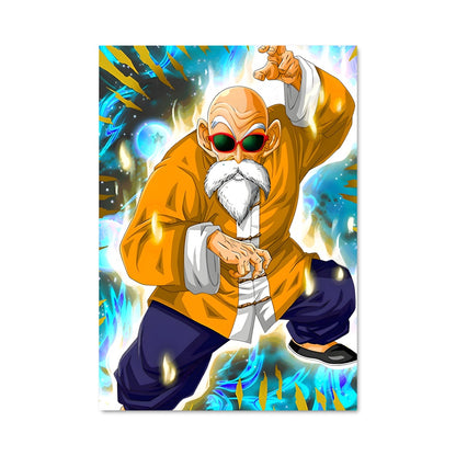Poster Goku en Action
