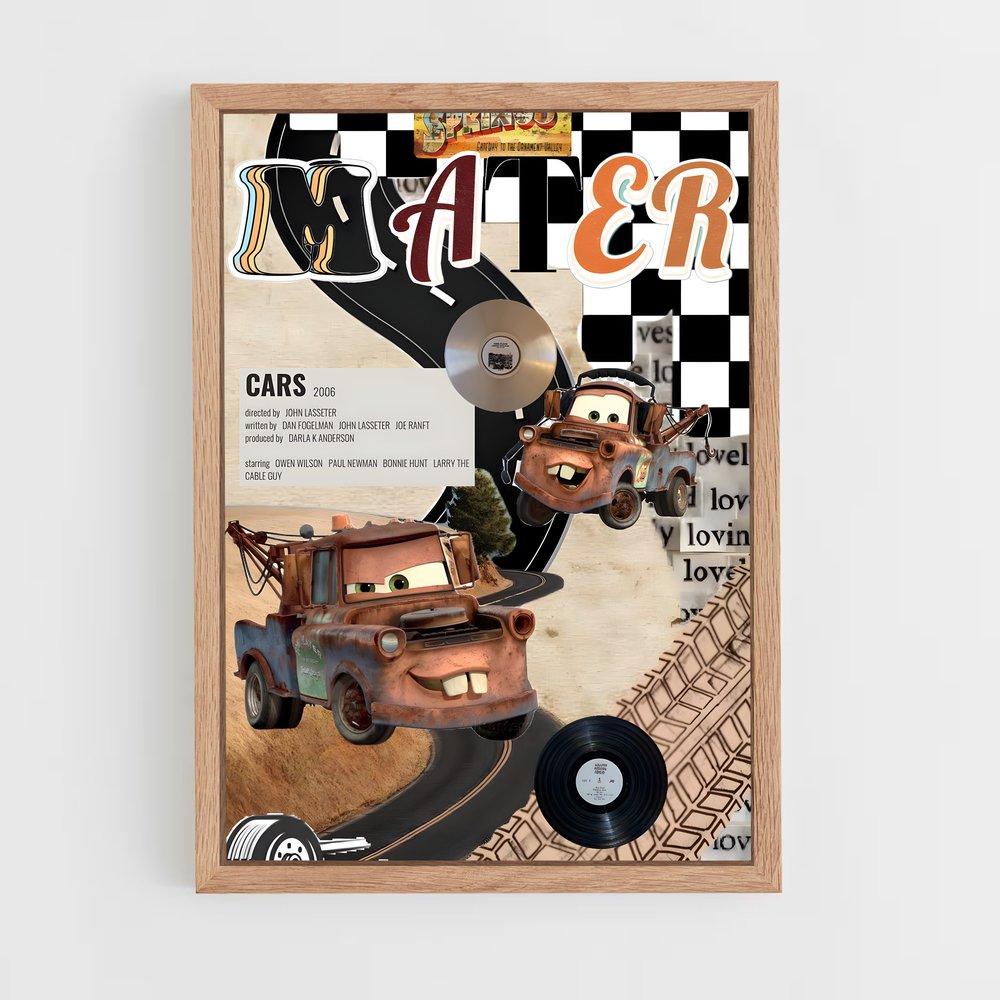 ap-mater-1 cadre Bois clair