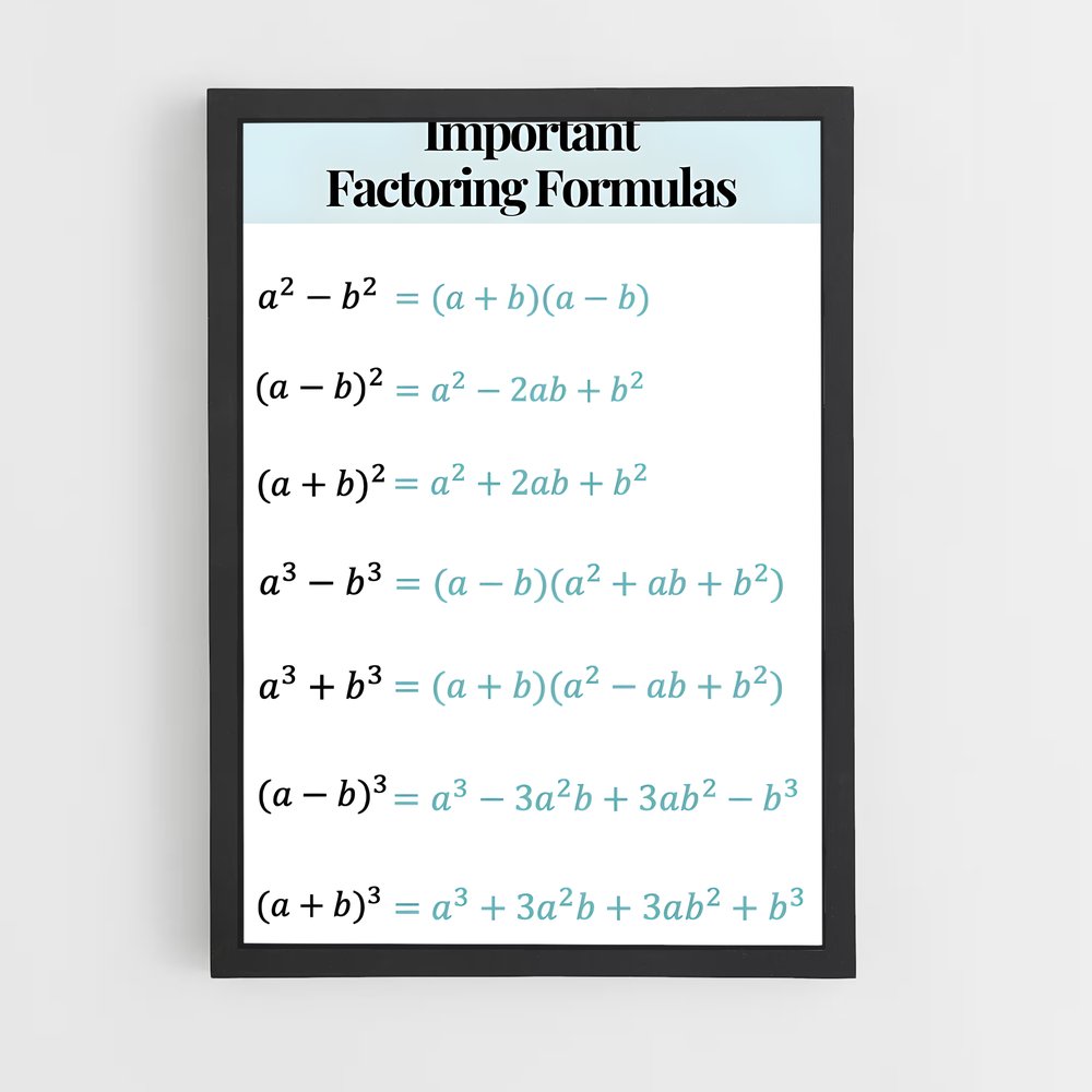 ap-mathematical formulas-1 cadre Noir