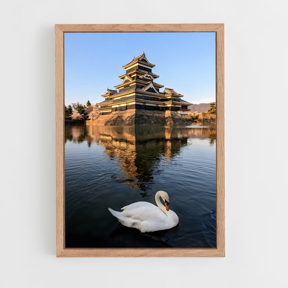 ap-matsumoto castle-5 cadre Bois clair