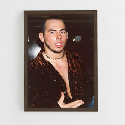 ap-matt hardy-1 cadre Bois foncé