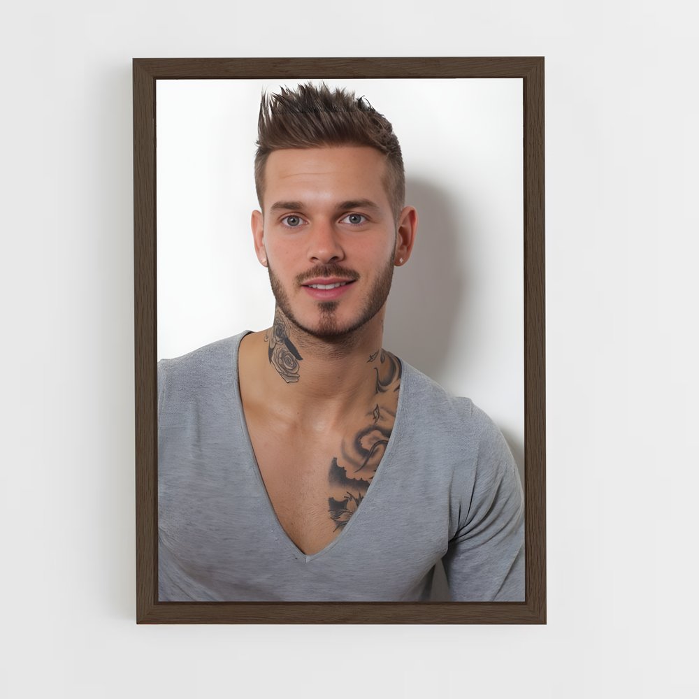 ap-matt pokora-2 cadre Bois foncé