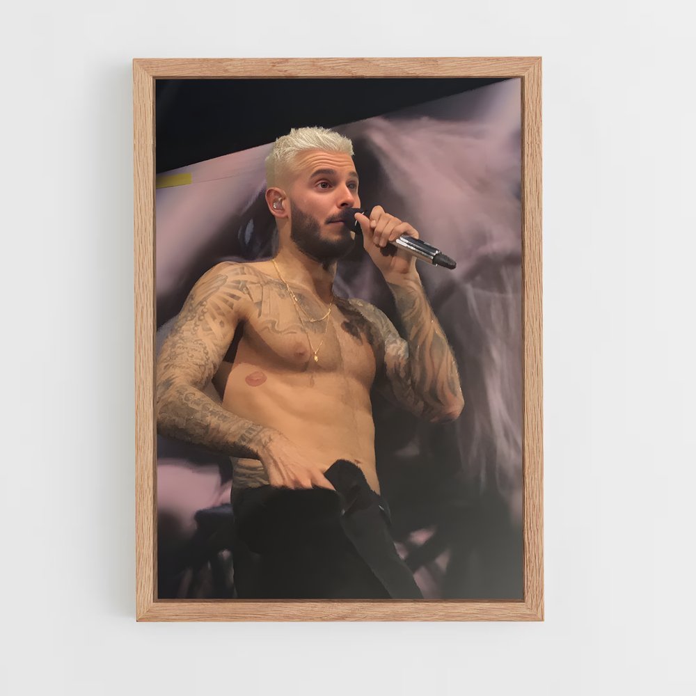 ap-matt pokora-6 cadre Bois clair