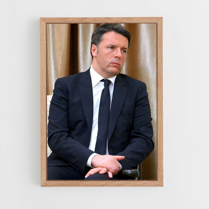 ap-matteo renzi-2 cadre Bois clair