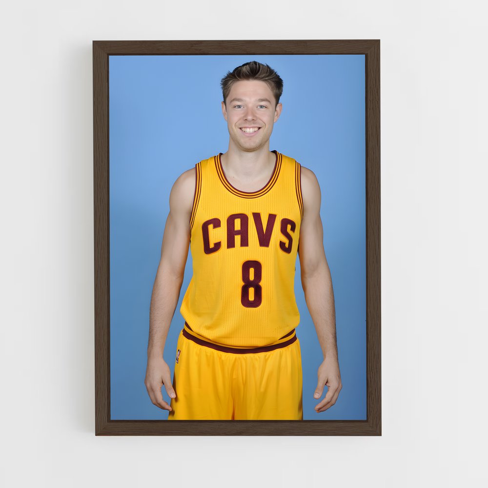 ap-matthew dellavedova-1 cadre Bois foncé