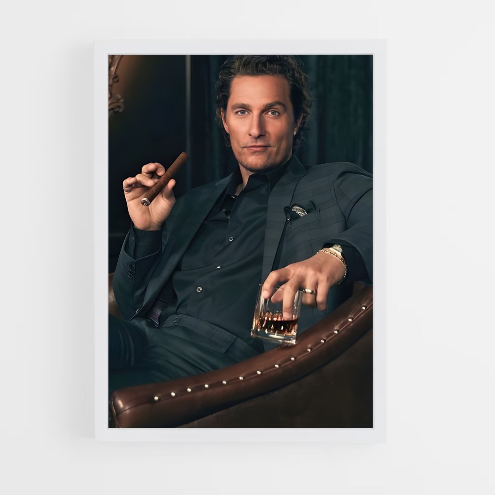 ap-matthew mcconaughey-4 cadre Blanc