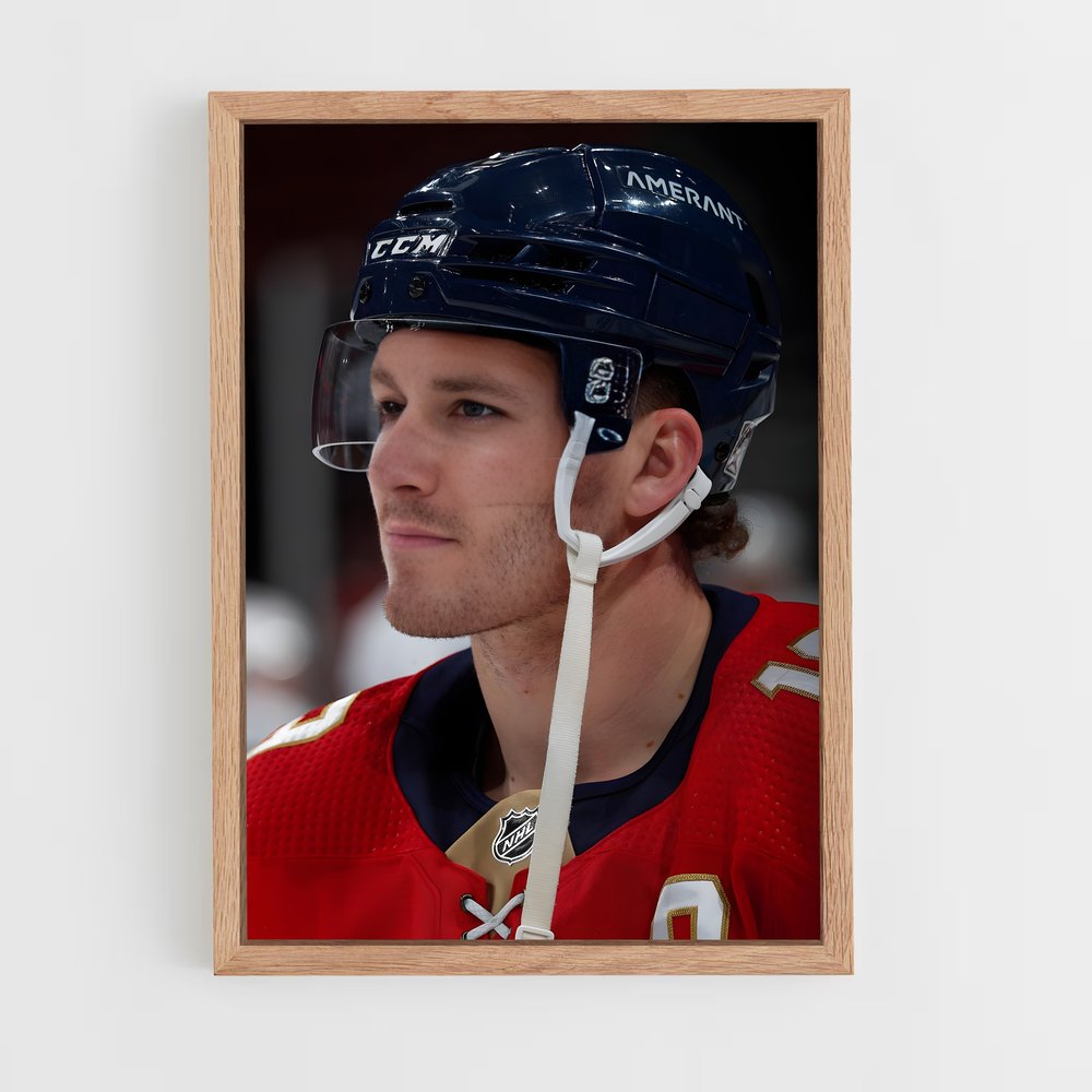 ap-matthew tkachuk-1 cadre Bois clair