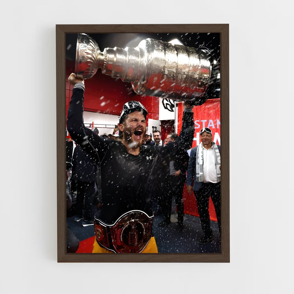 ap-matthew tkachuk-5 cadre Bois foncé