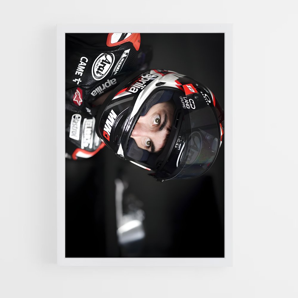 ap-maverick vinales-5 cadre Blanc