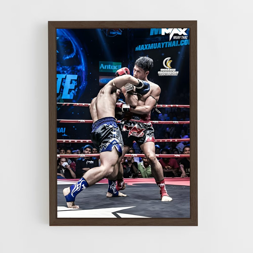 ap-max muay thai-1 cadre Bois foncé