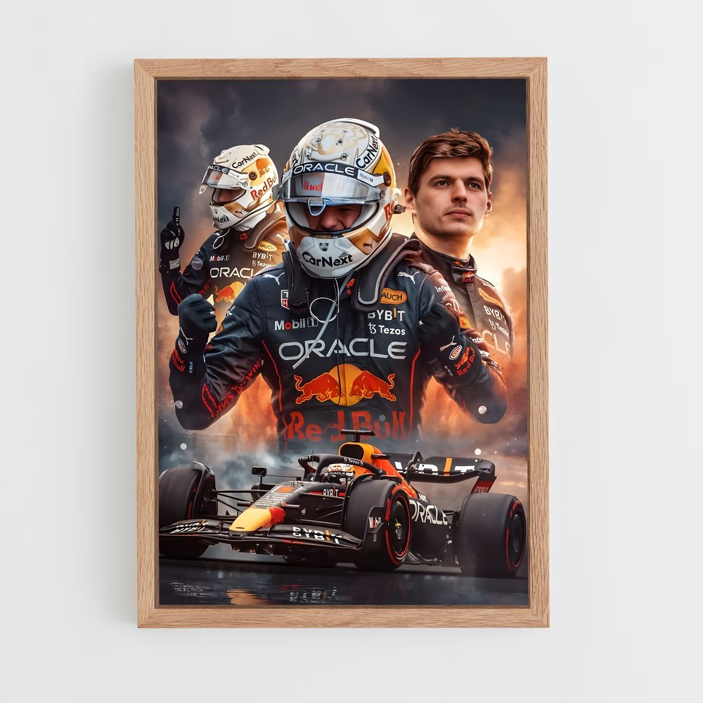 ap-max verstappen-3 cadre Bois clair