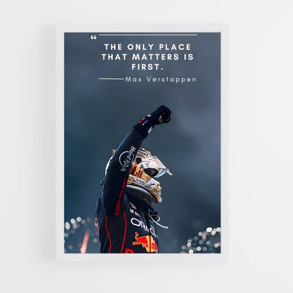 ap-max verstappen-7 cadre Blanc