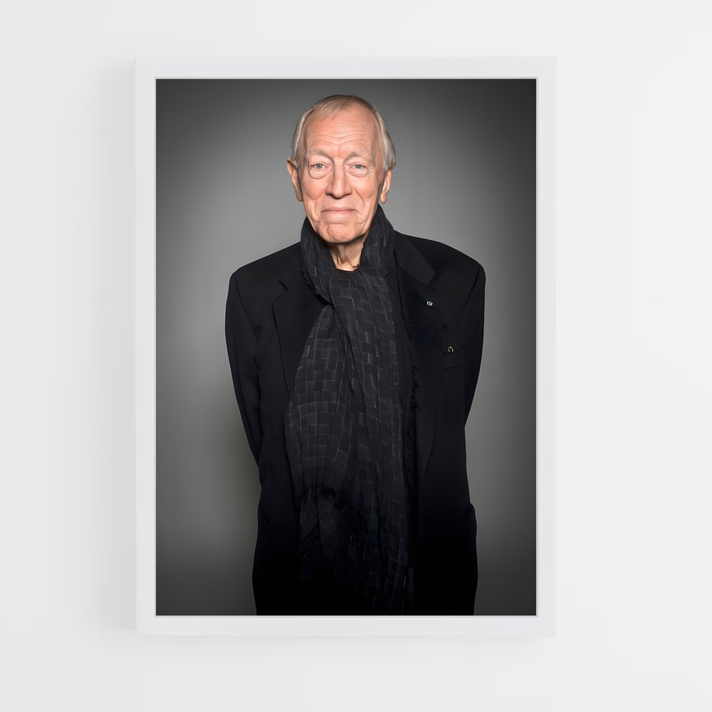 ap-max von sydow-1 cadre Blanc