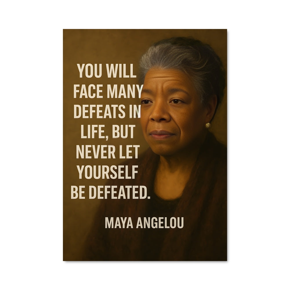 Poster Courage et Inspiration