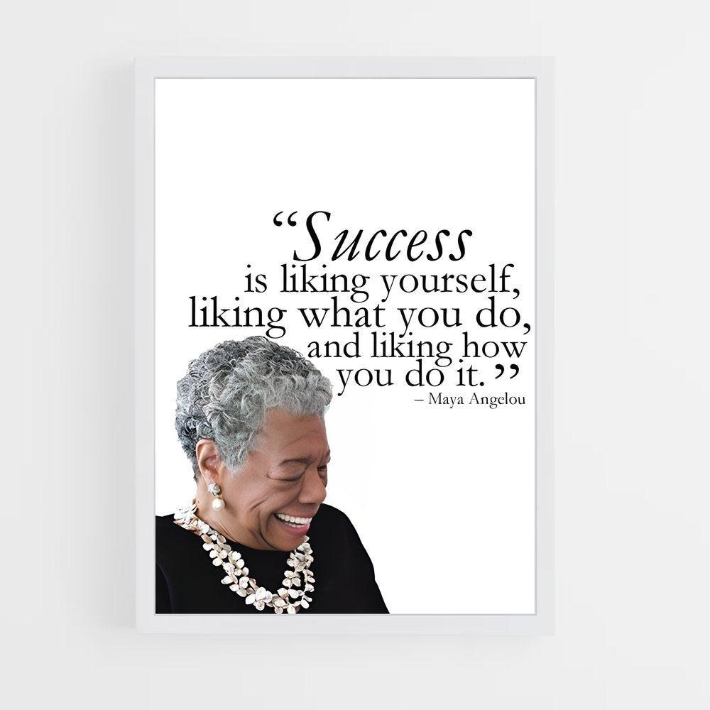 ap-maya angelou-5 cadre Blanc