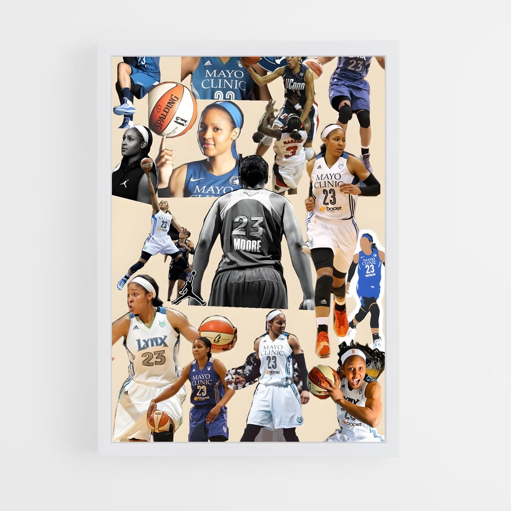 ap-maya moore-4 cadre Blanc
