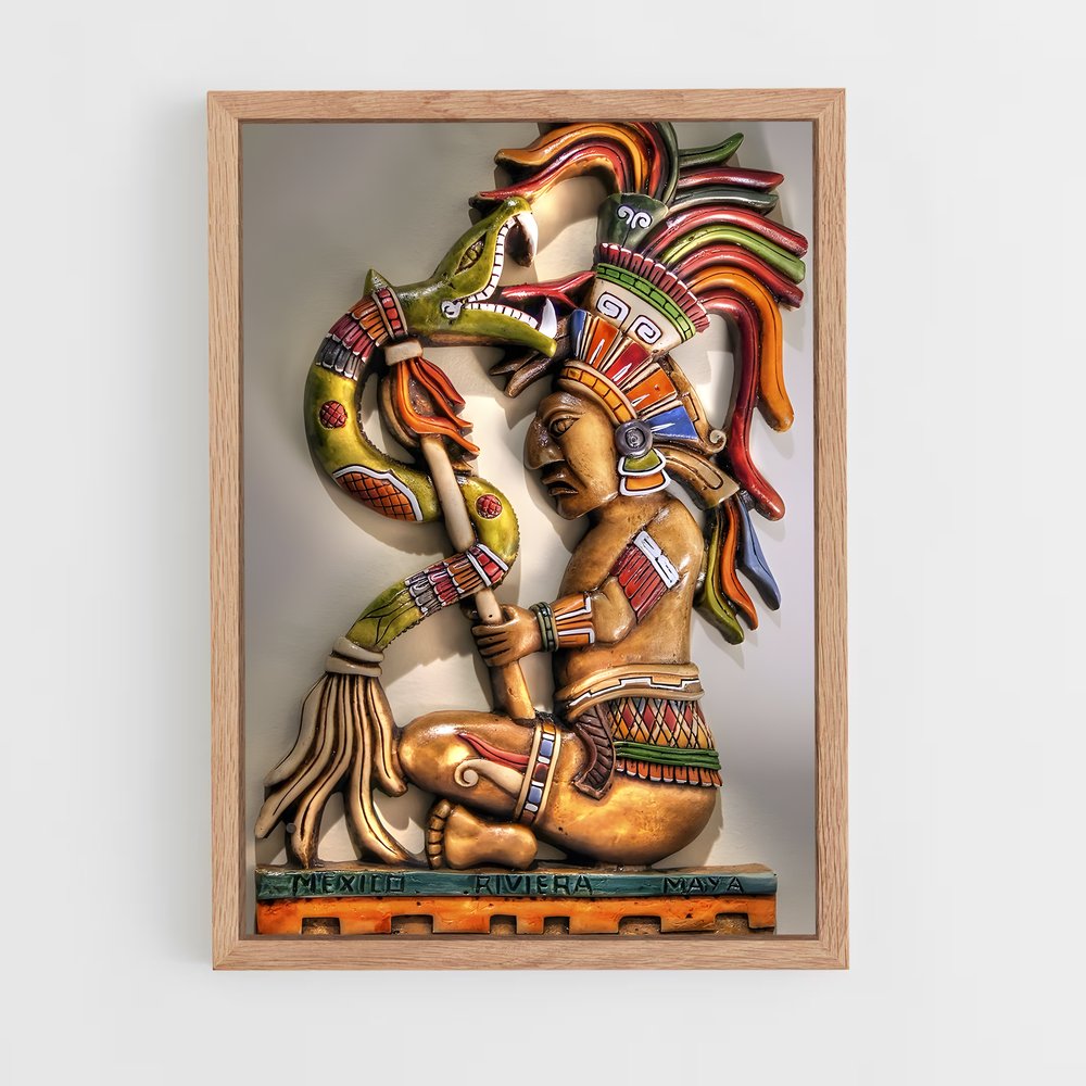 ap-maya mythology-3 cadre Bois clair