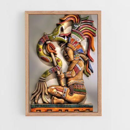ap-maya mythology-3 cadre Bois clair