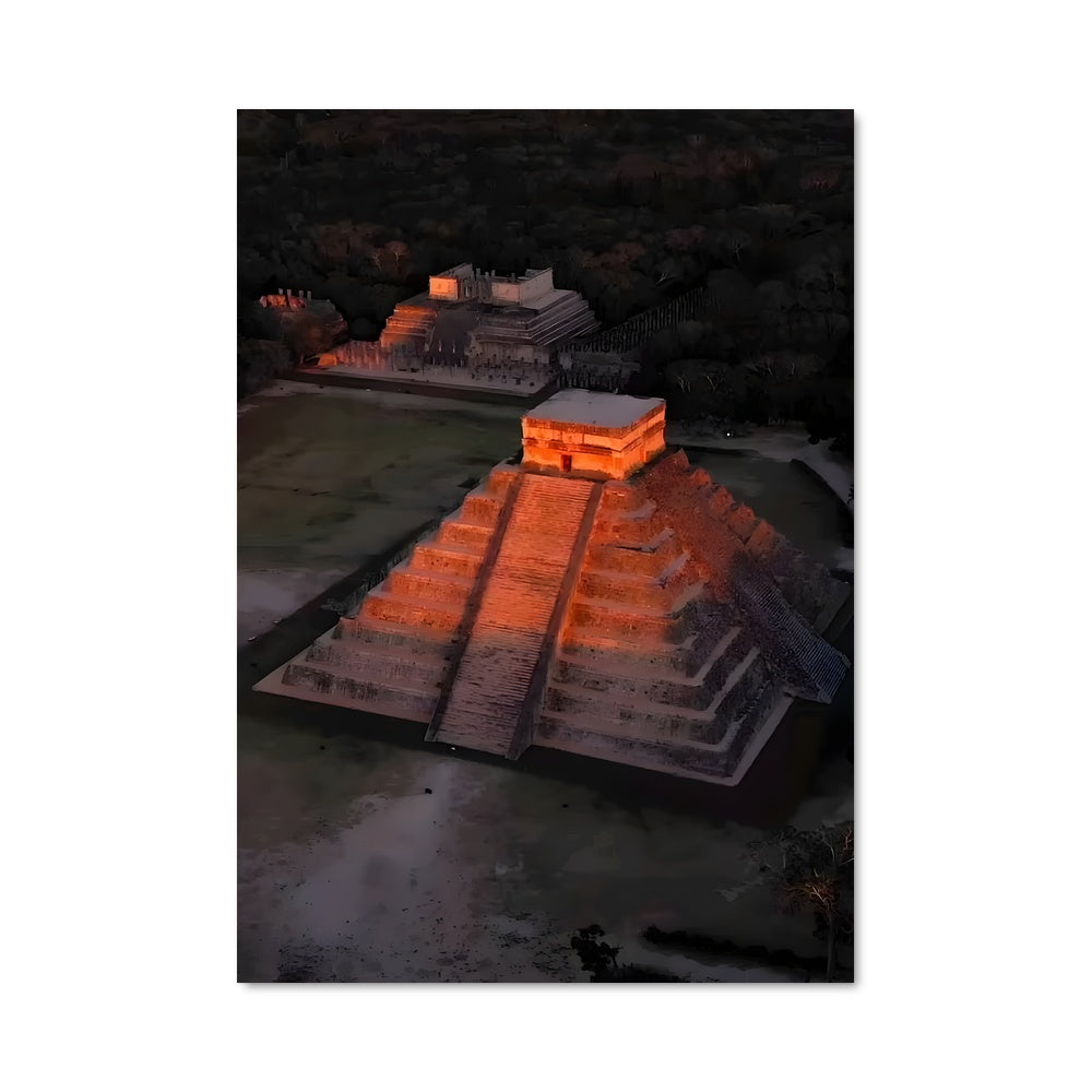 Poster La Pyramide de Chichén