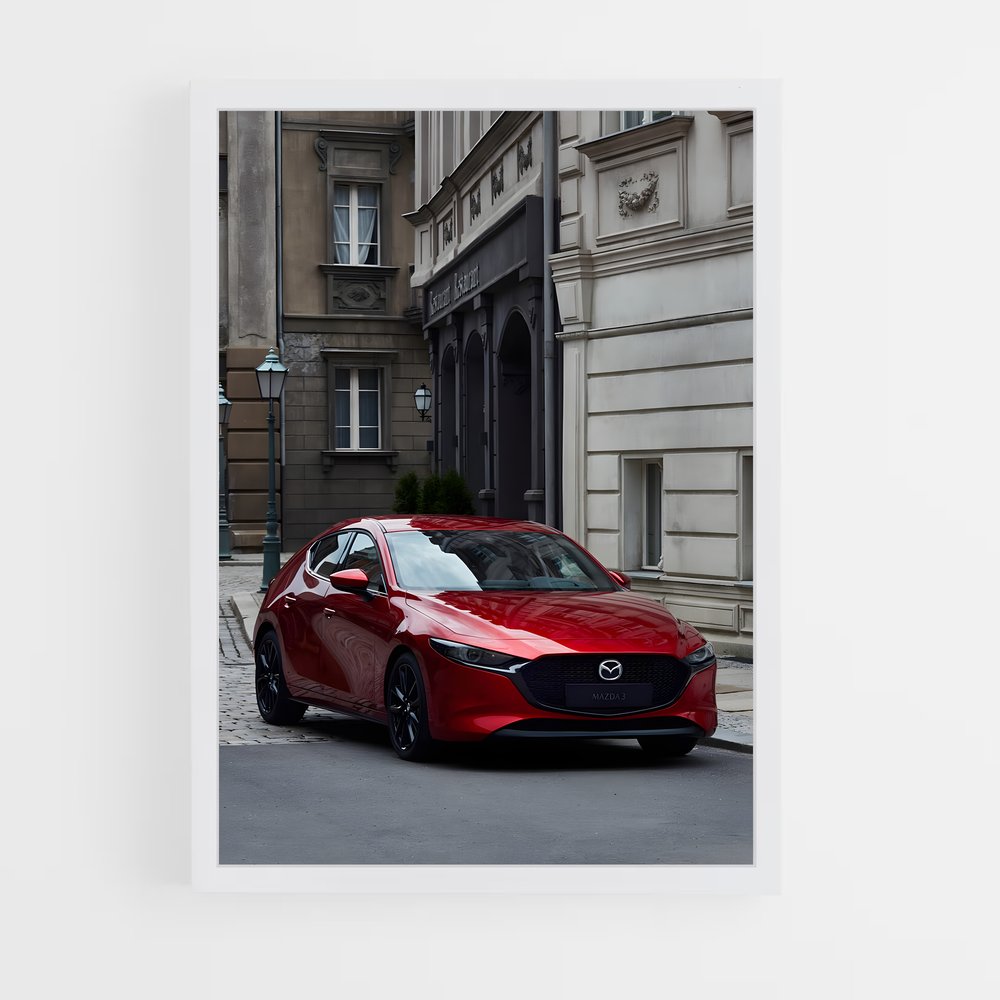 ap-mazda-3 cadre Blanc
