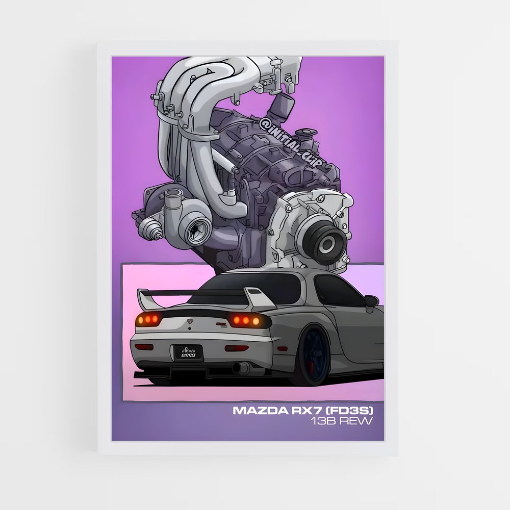 ap-mazda-4 cadre Blanc