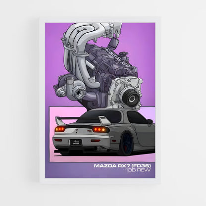 ap-mazda-4 cadre Blanc