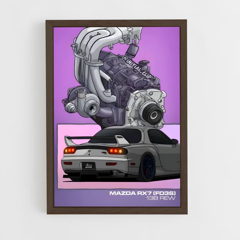 ap-mazda-4 cadre Bois foncé