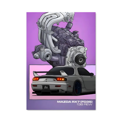 Poster Moteur de Rêve