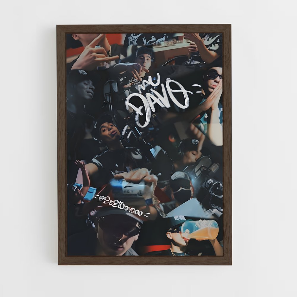 ap-mc davo-10 cadre Bois foncé